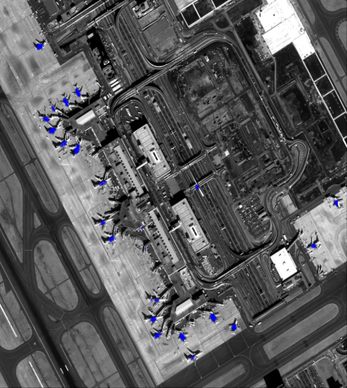 Using deep learning to detect airplanes